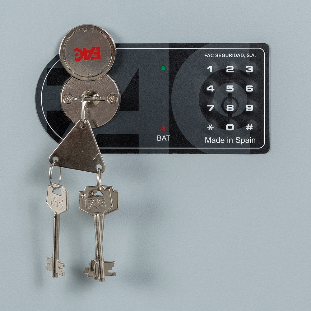 Caja Fuerte Electrónica de Empotrar a Pared 104-E Plus Metalizado-3