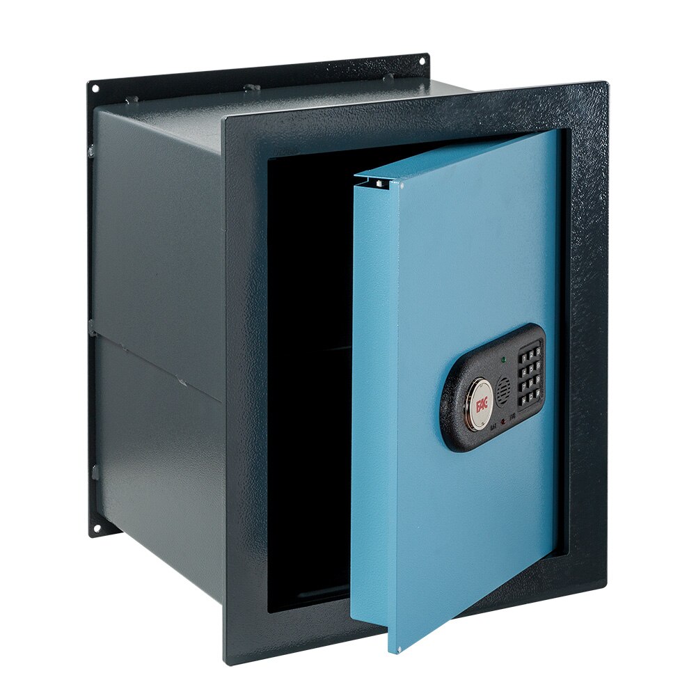 Caja Fuerte Electrónica de Empotrar a Pared 104-IE Evolución Azul / Negro-2