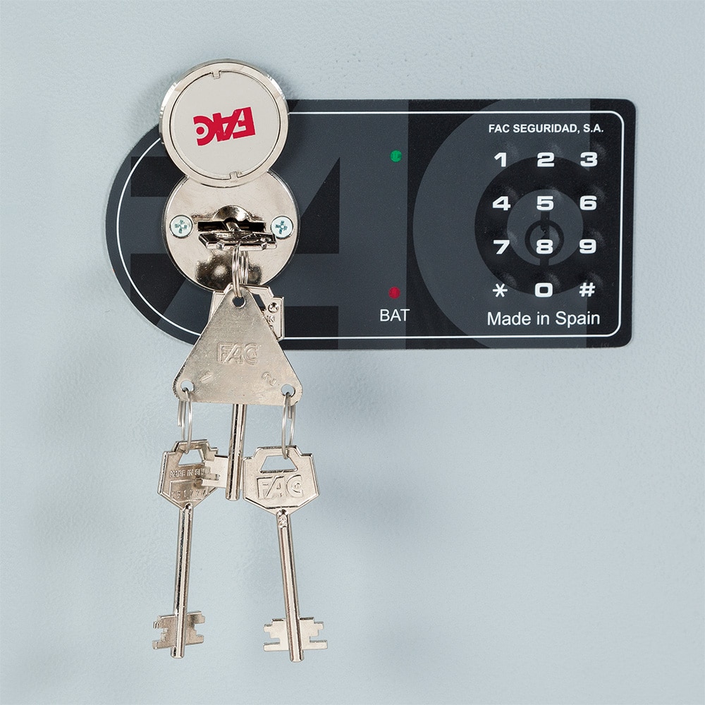 Caja Fuerte Electrónica de Sobreponer 101-ES Plus Metalizado-3