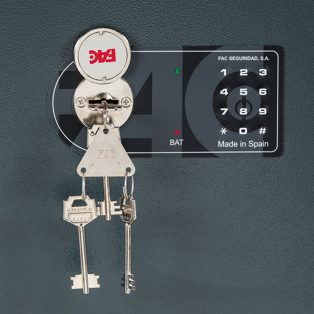 Caja Fuerte Electrónica de Sobreponer 105-ES Plus Metalizado-3