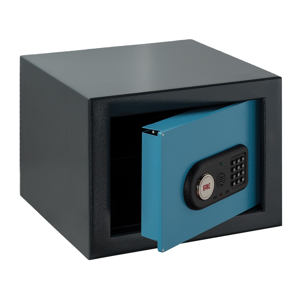 Caja Fuerte Electrónica de Sobreponer 102-IES Evolución Azul / Negro-2