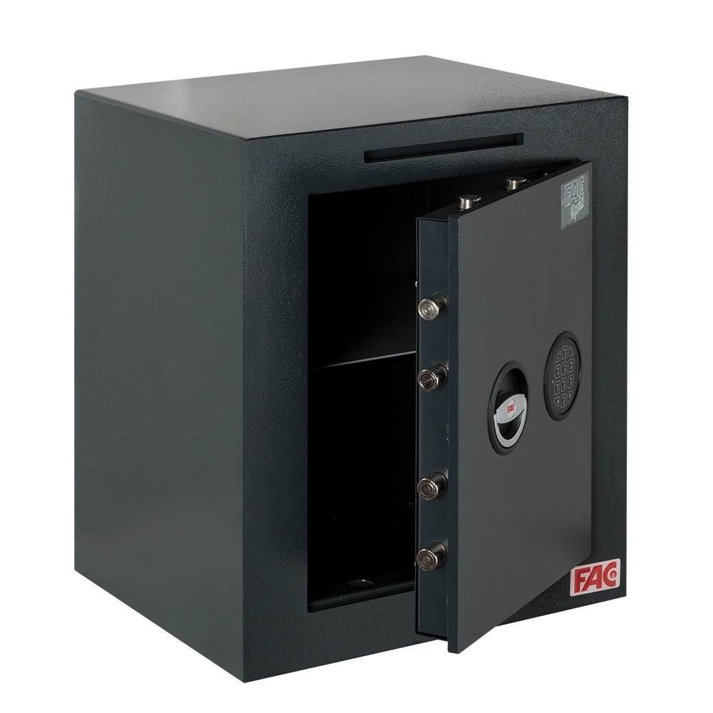 Caja Fuerte Electrónica de Sobreponer Rasha 104-ESB Metalizado-2