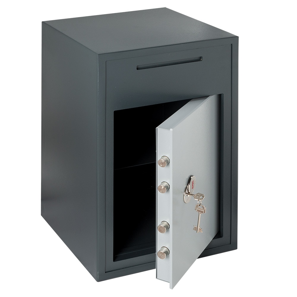 Caja Fuerte de Sobreponer 105-SLLB Metalizado-2