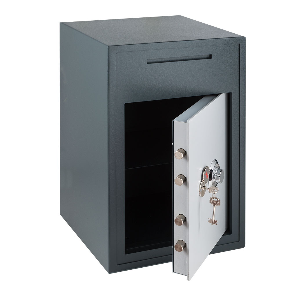 Caja Fuerte de Sobreponer 105-MSB Metalizado-2