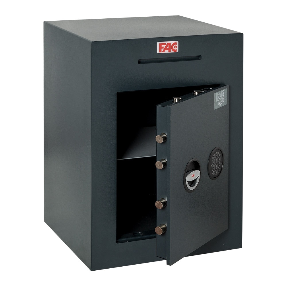 Caja Fuerte Electrónica de Sobreponer Rasha 105-ESB Metalizado-2