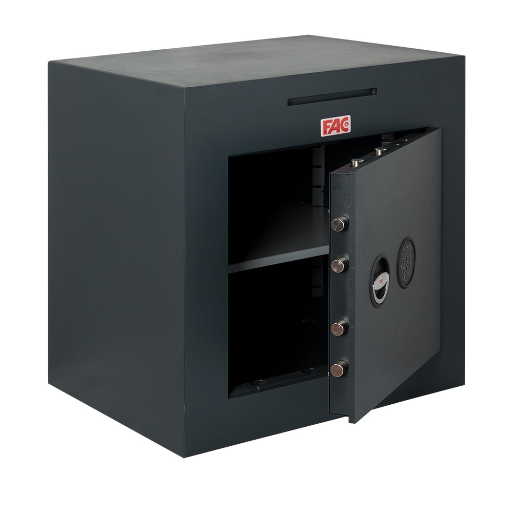 Caja Fuerte Electrónica de Sobreponer Rasha 106-ESB Metalizado-2