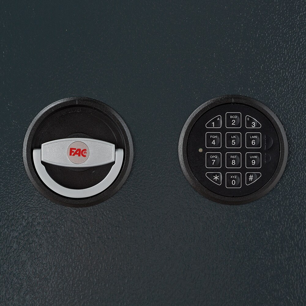 Caja Fuerte Electrónica de Sobreponer Rasha 106-ESB Metalizado-3