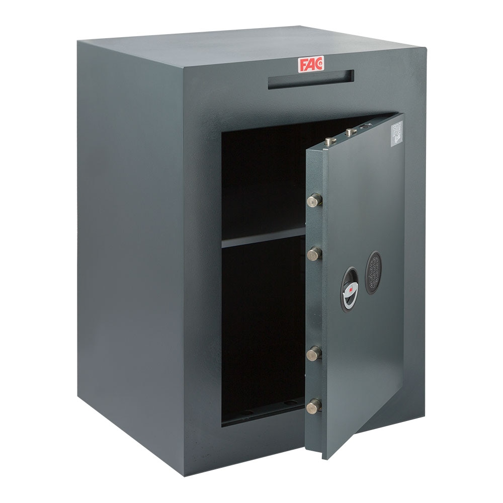 Caja Fuerte Electrónica de Sobreponer Rasha 107-ESB Metalizado-2