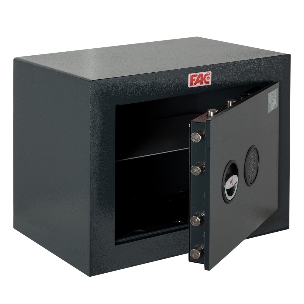 Caja Fuerte Electrónica de Sobreponer Rasha 103-ES Metalizado-2