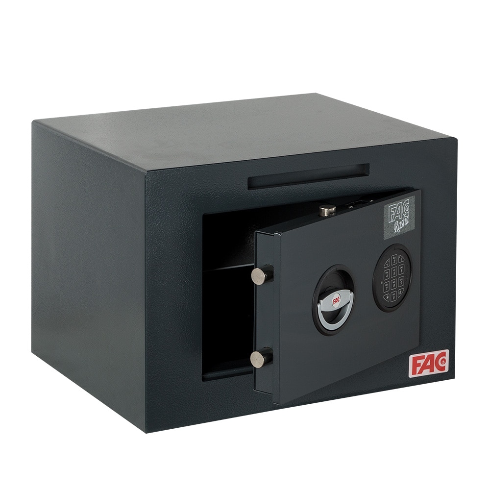 Caja Fuerte Electrónica de Sobreponer Rasha 102-ESB Metalizado-2