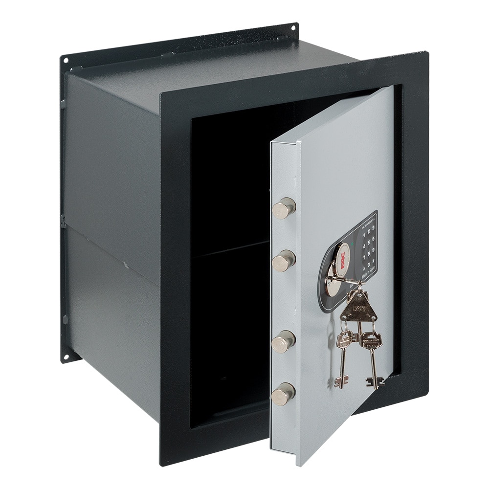 Caja Fuerte Electrónica de Empotrar a Pared 104-E Metalizado-2