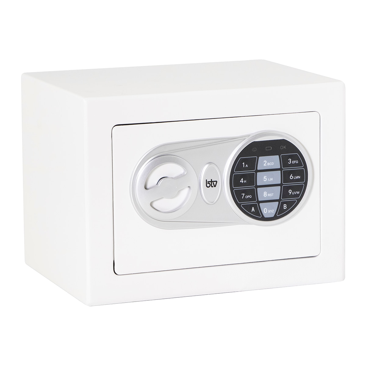 Caja Fuerte Electrónica de Sobreponer Minibank Blanco-1