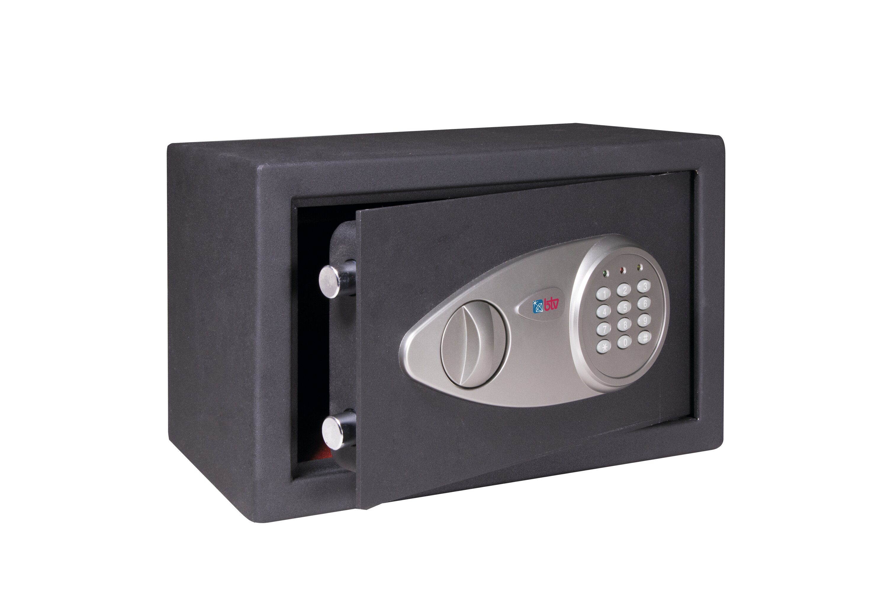 Cofre Eletrónico de Sobrepor Alpha 20 Preto-2