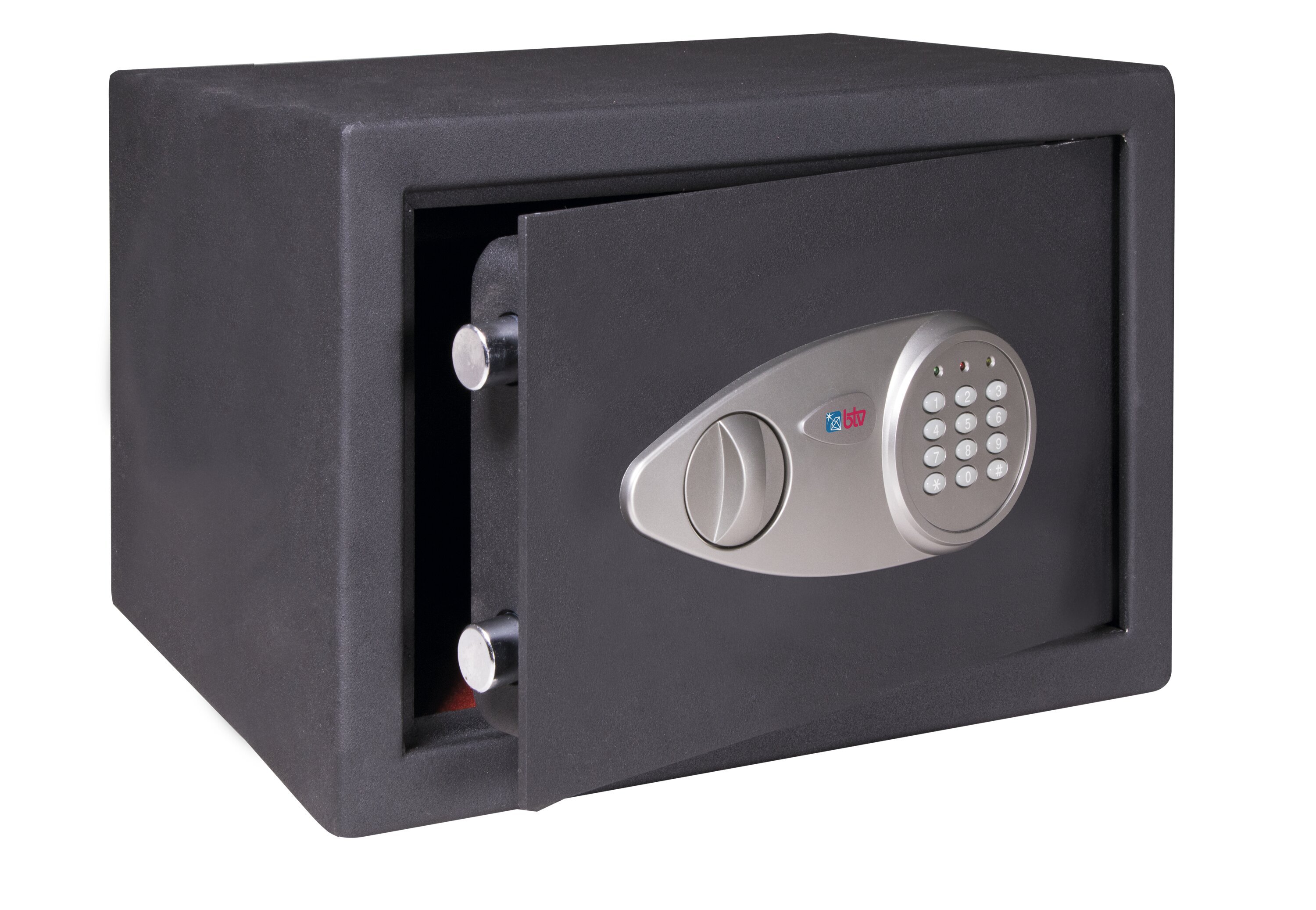 Caja Fuerte Electrónica de Sobreponer Alpha 30 Negro-2