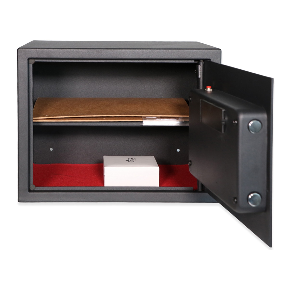 Caja Fuerte Electrónica de Sobreponer Alpha 30 Negro-3