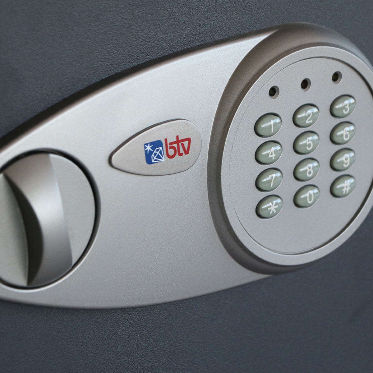 Caja Fuerte Electrónica de Sobreponer Alpha 25 Negro-4