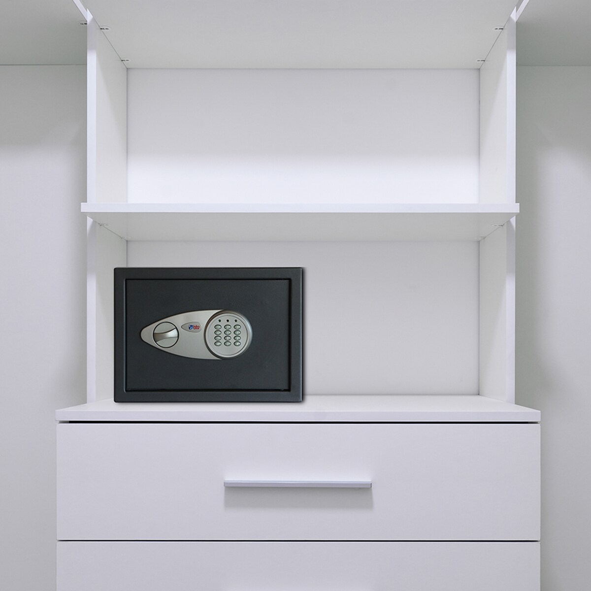 Caja Fuerte Electrónica de Sobreponer Alpha 25 Negro-5