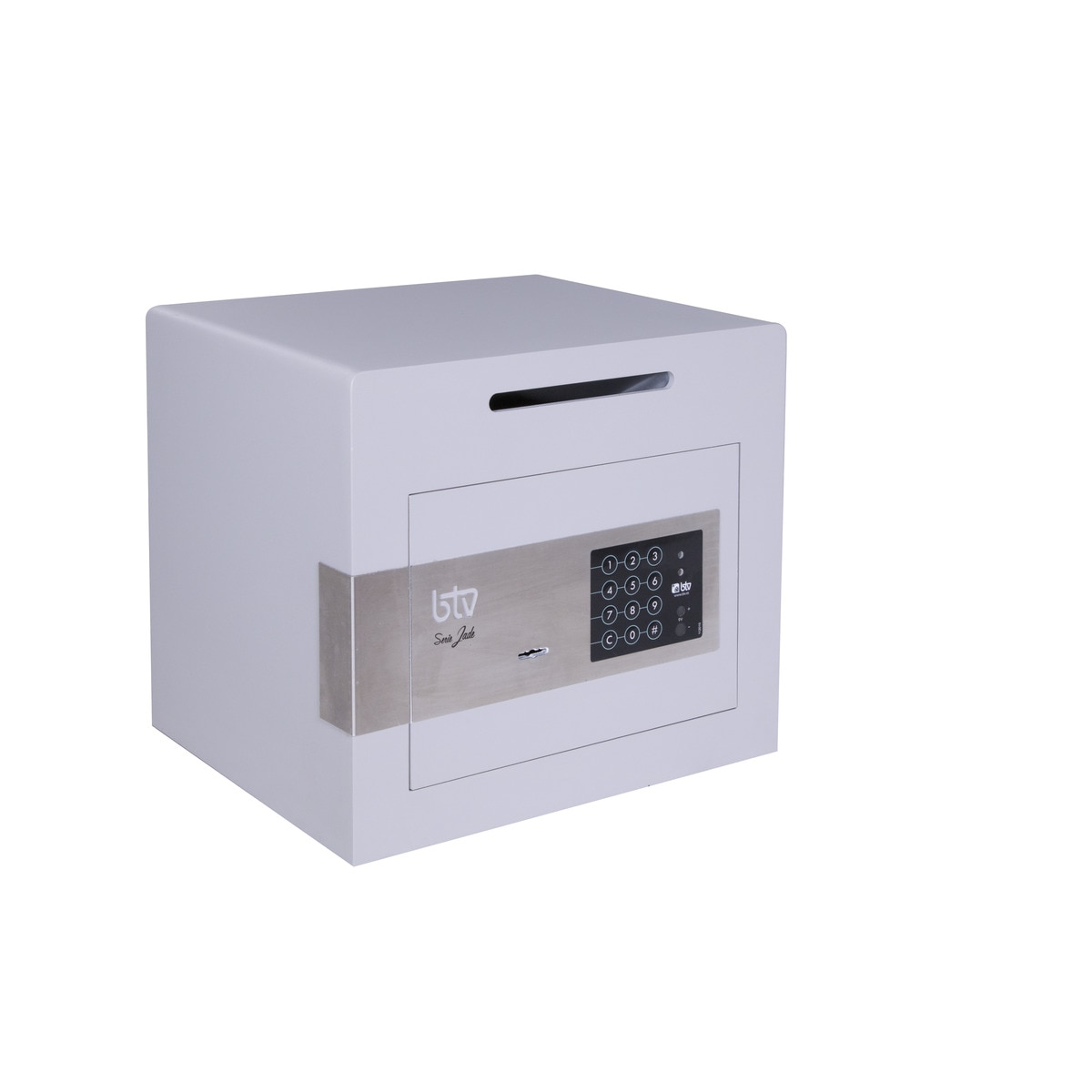 Caja Fuerte de Sobreponer Jade E-27 Ranura Gris / Turquesa-1