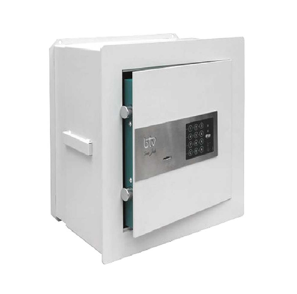 Caja Fuerte de Empotrar Jade WE-56 Fondo Regulable Gris / Turquesa-2