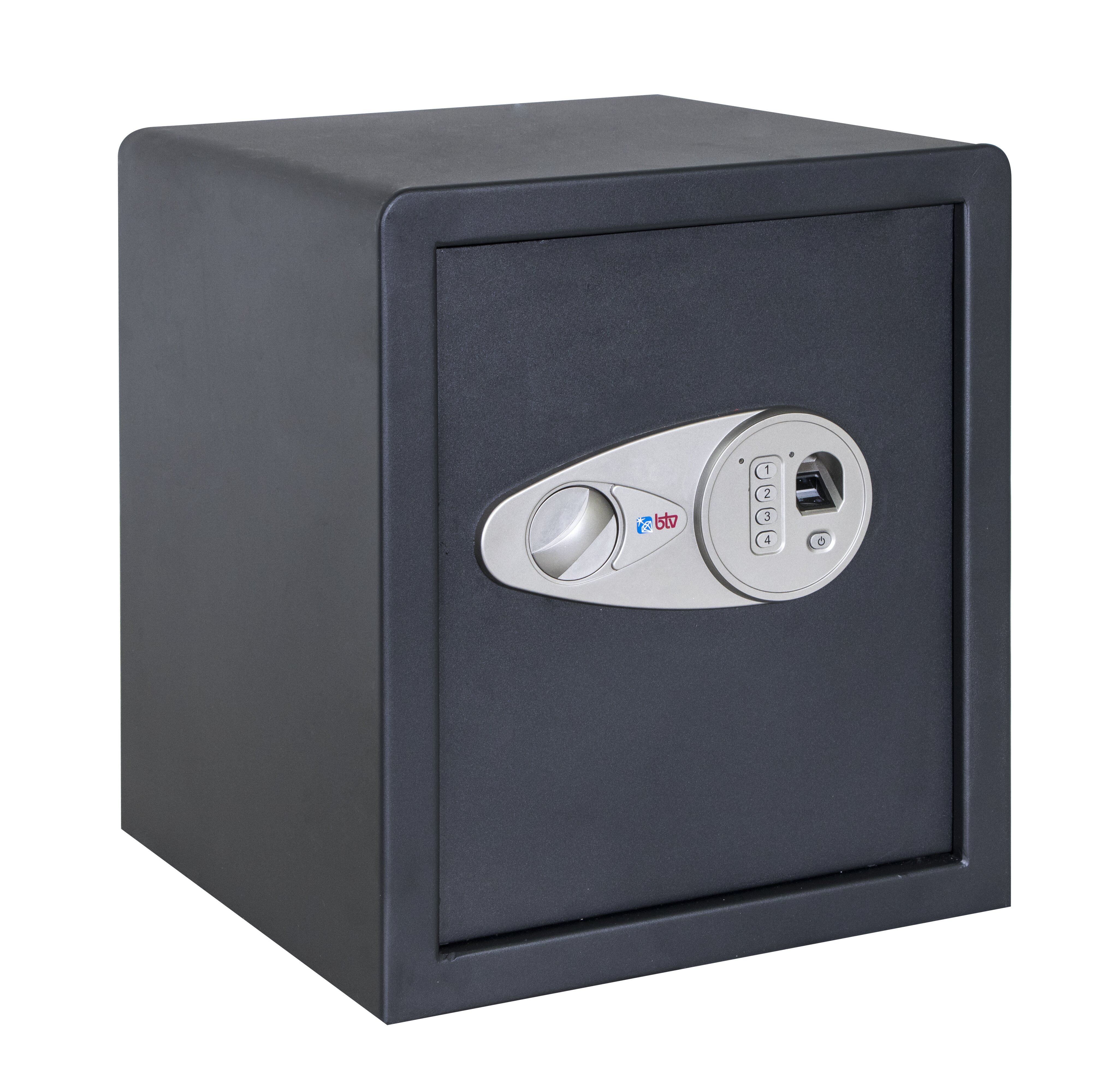 Cofre Eletrónico de Sobrepor Tecna 410 Ap. Biométrica Preto-1