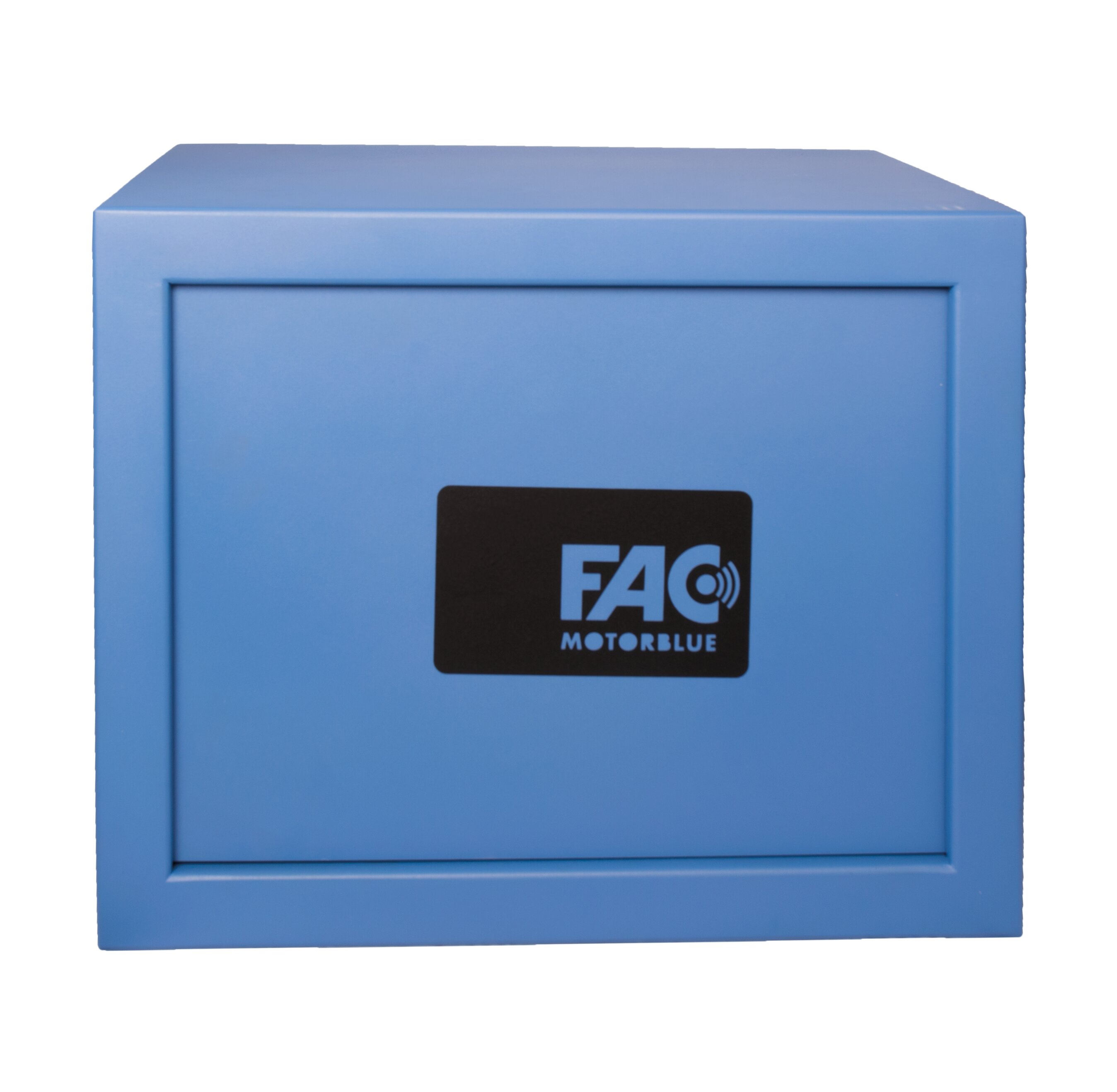 Caja Fuerte Motorizada Apertura App Móvil Azul-1