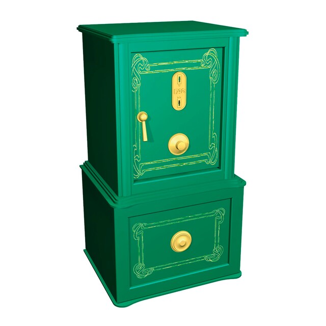 Imagen 0 de Caja Fuerte Decorativa de Época con Sistema Integral y Mando