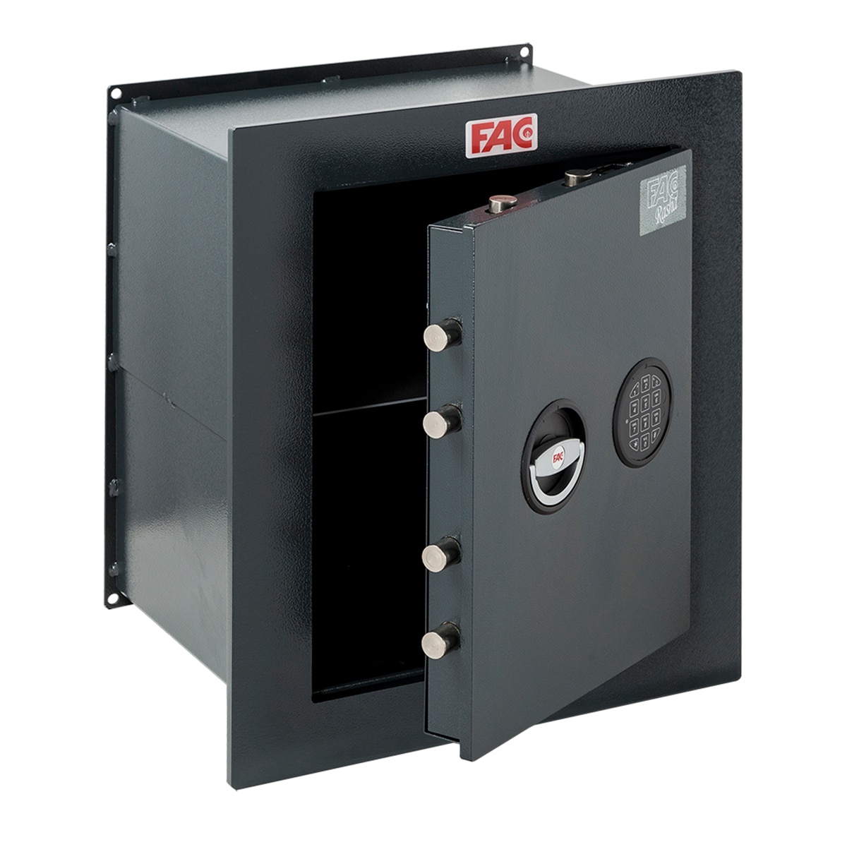 Caja Fuerte de Empotrar 104-E Rasha Gris Antracita-2