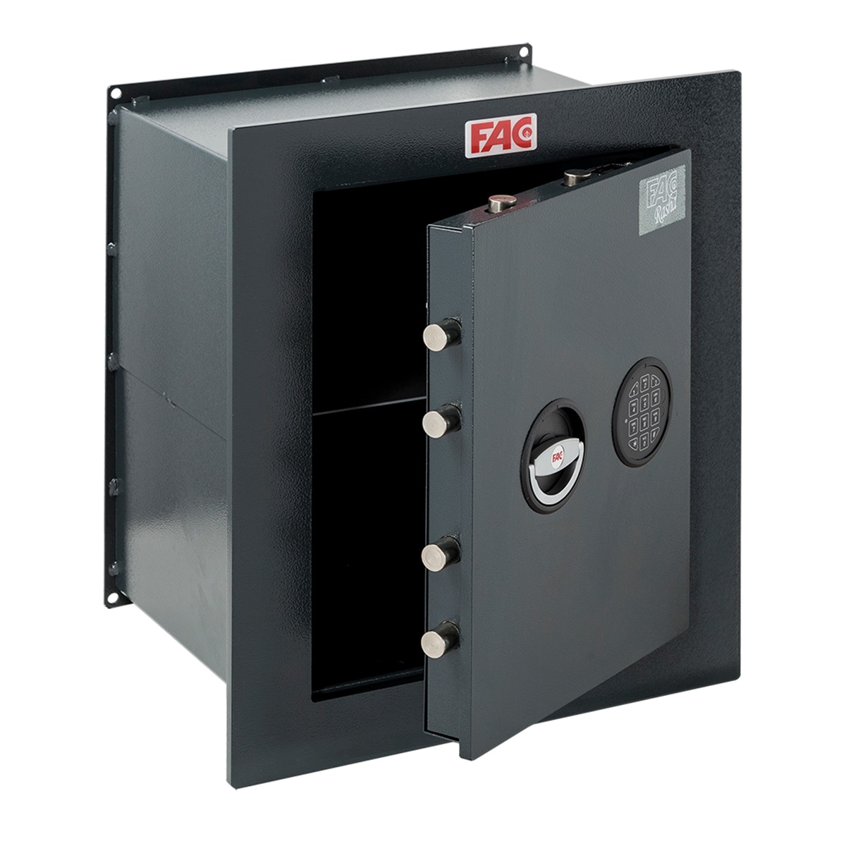 Caja Fuerte de Empotrar 104-E Rasha Gris Antracita-2