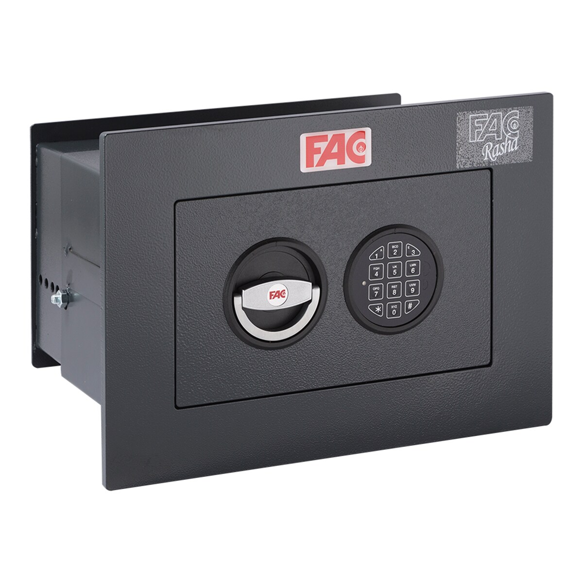 Cofre de Encastre 101-E Rasha Telescópico Cinzento Antracite-1