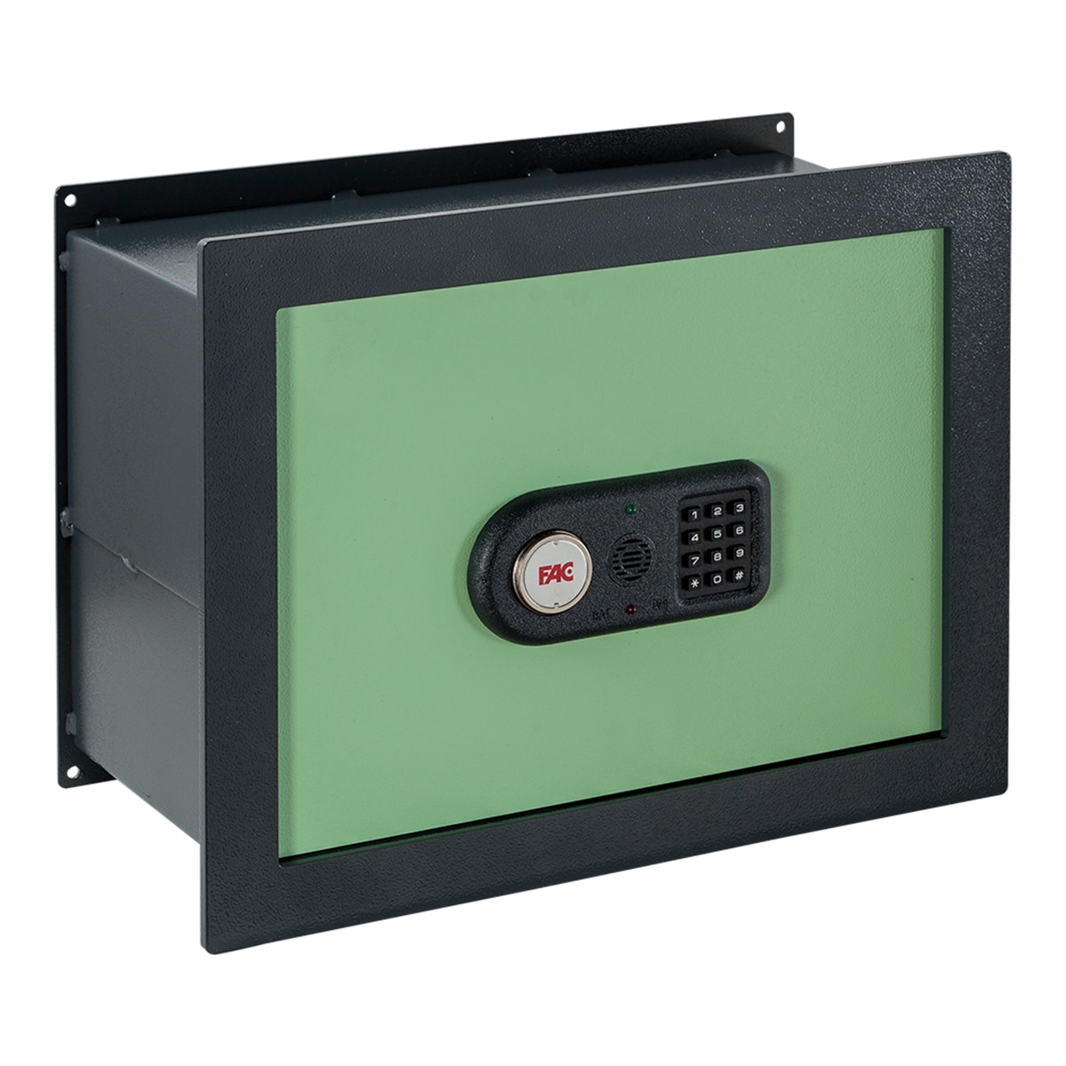 Caja Fuerte de Empotrar Evolución 103 IE con Sistema Integral Gris / Verde-1
