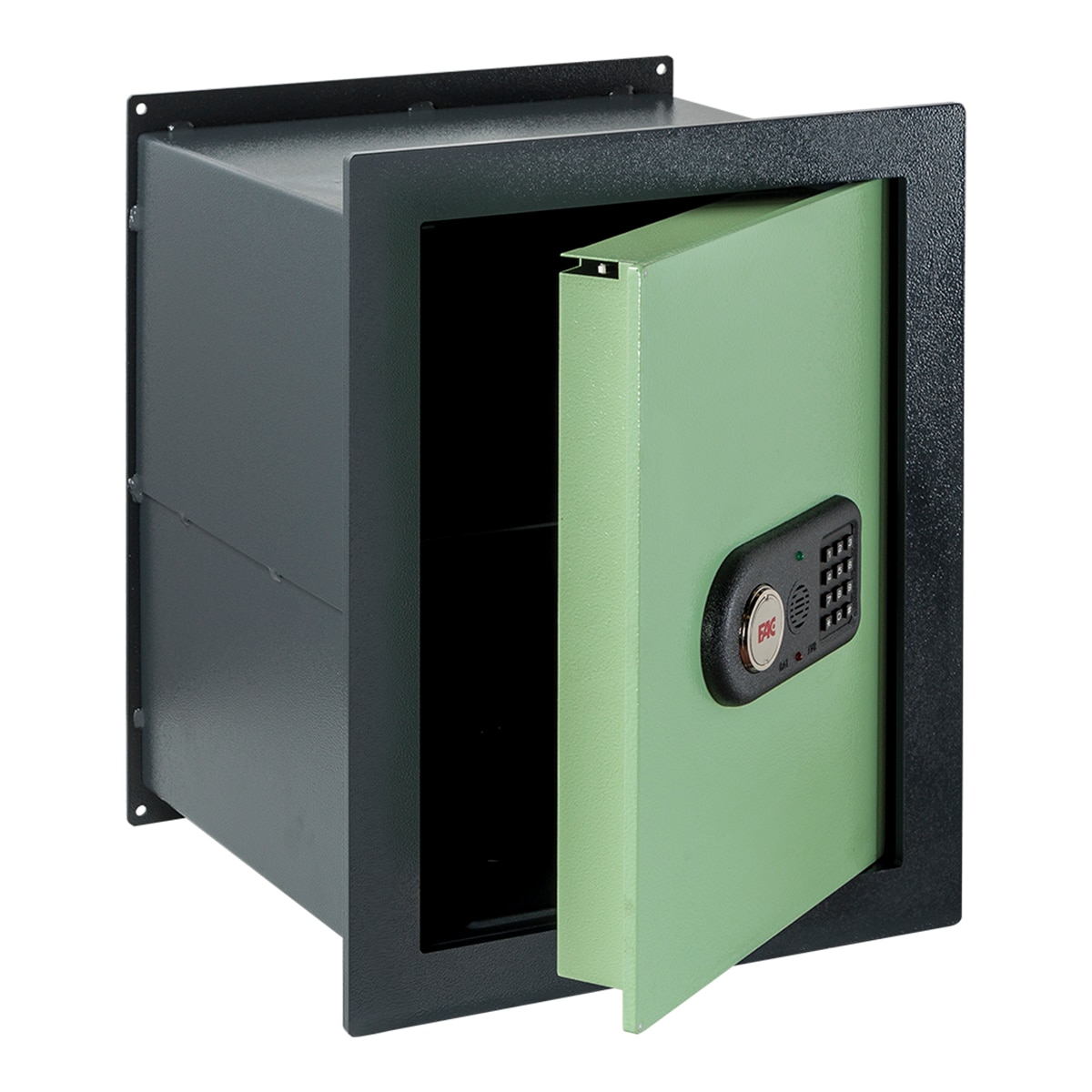 Caja Fuerte de Empotrar Evolución 104 IE con Sistema Integral Gris / Verde-2