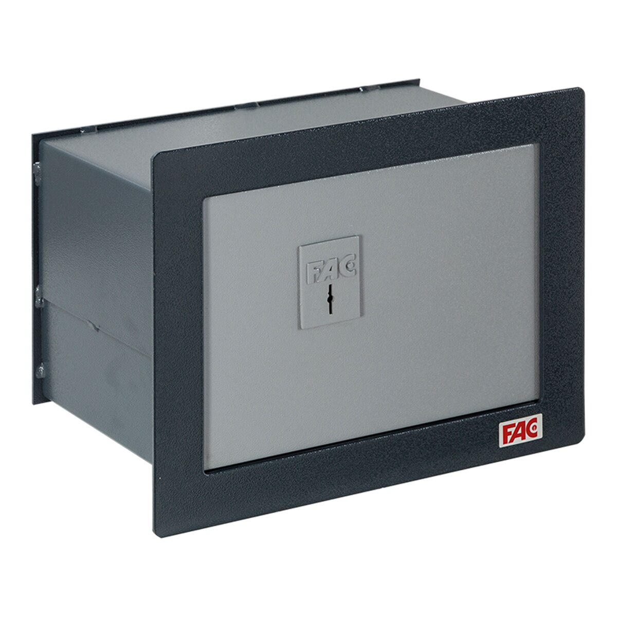 Caja Fuerte de Empotrar a Pared 102-ILL con Sistema Integral Gris-1