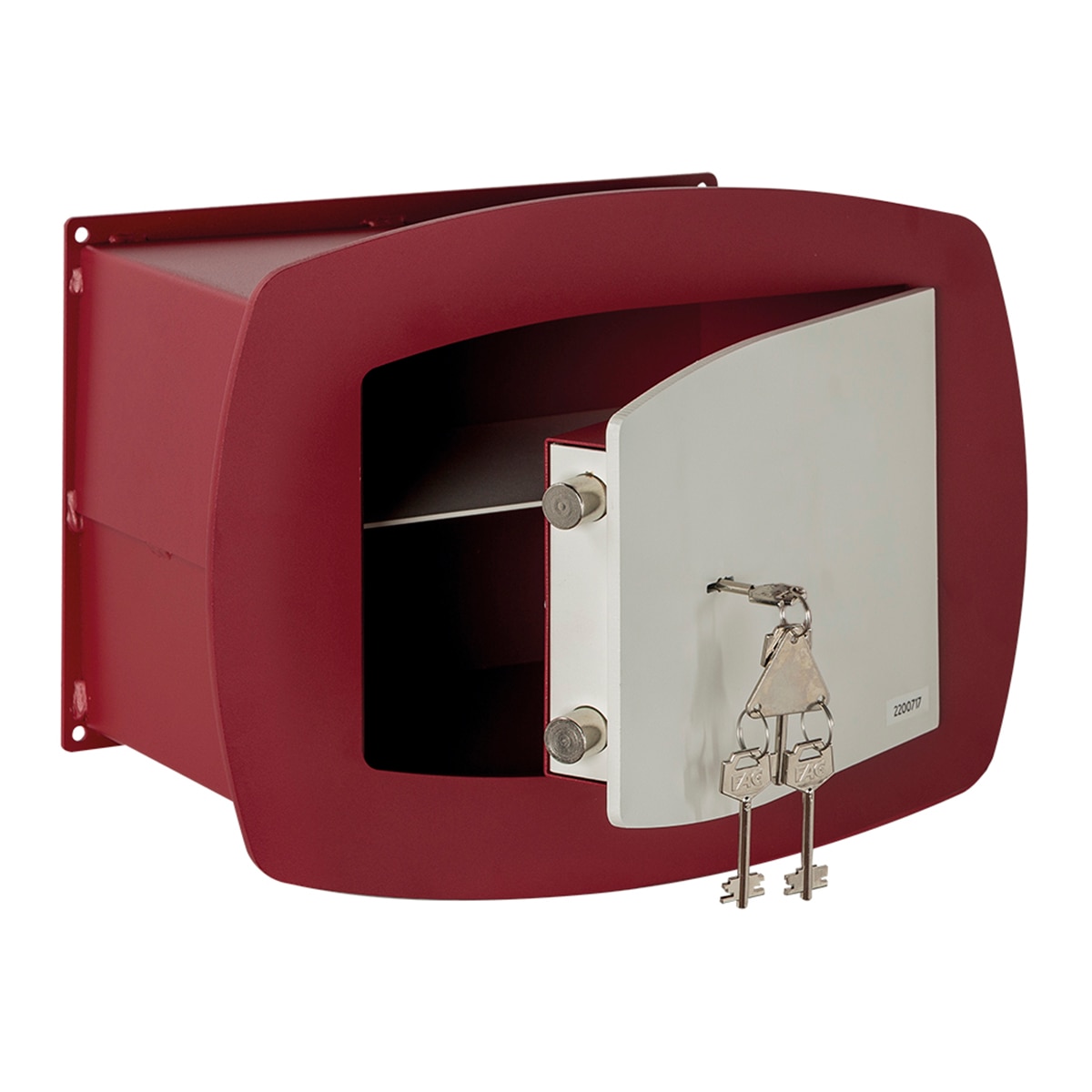 Caja Fuerte de Empotrar Redbox 2-LL Rojo / Beige-2