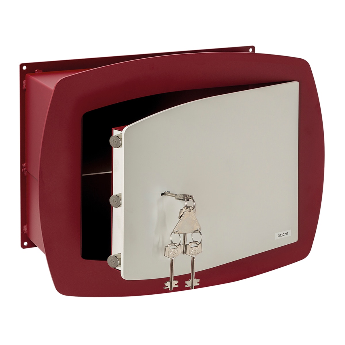 Caja Fuerte de Empotrar Redbox 3-LL Rojo / Beige-2