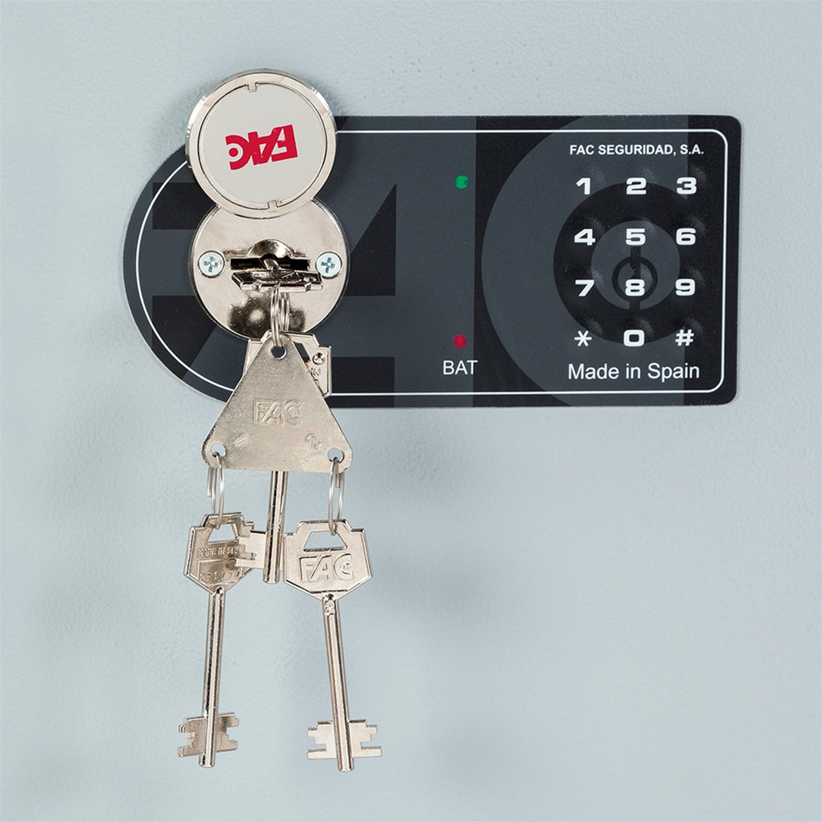 Caja Fuerte de Sobreponer 102 ES B Plus con Buzón Gris-3