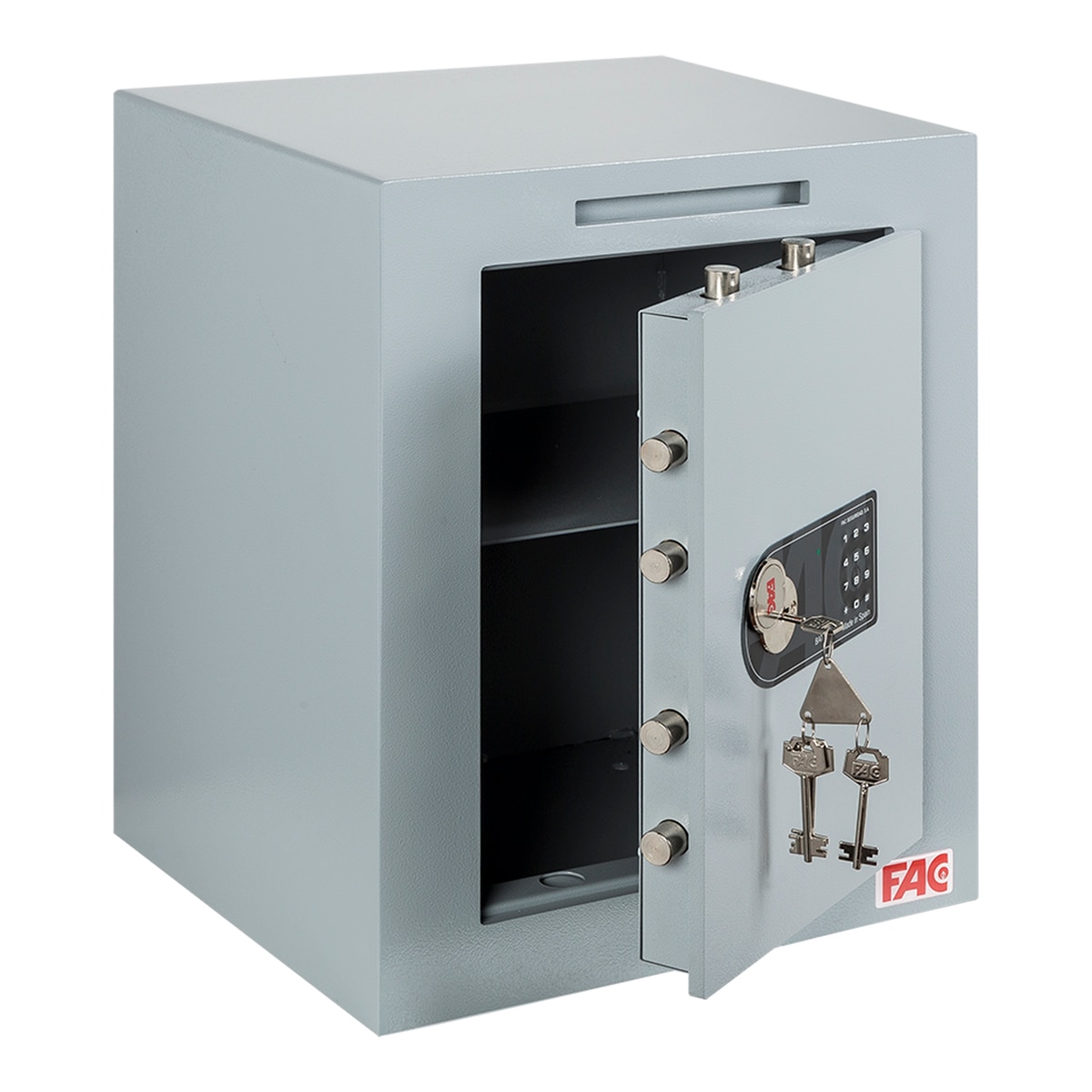 Caja Fuerte de Sobreponer 104 ES B Plus con Buzón Gris-2