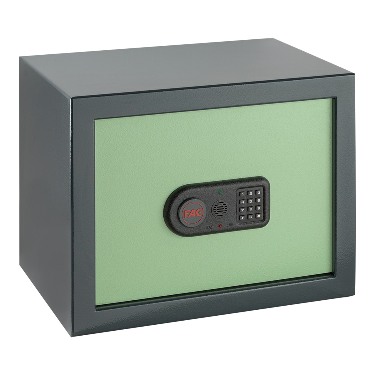 Caja Fuerte de Sobreponer Evolución 103 IES con Sistema Integral Gris oscuro / Verde-1
