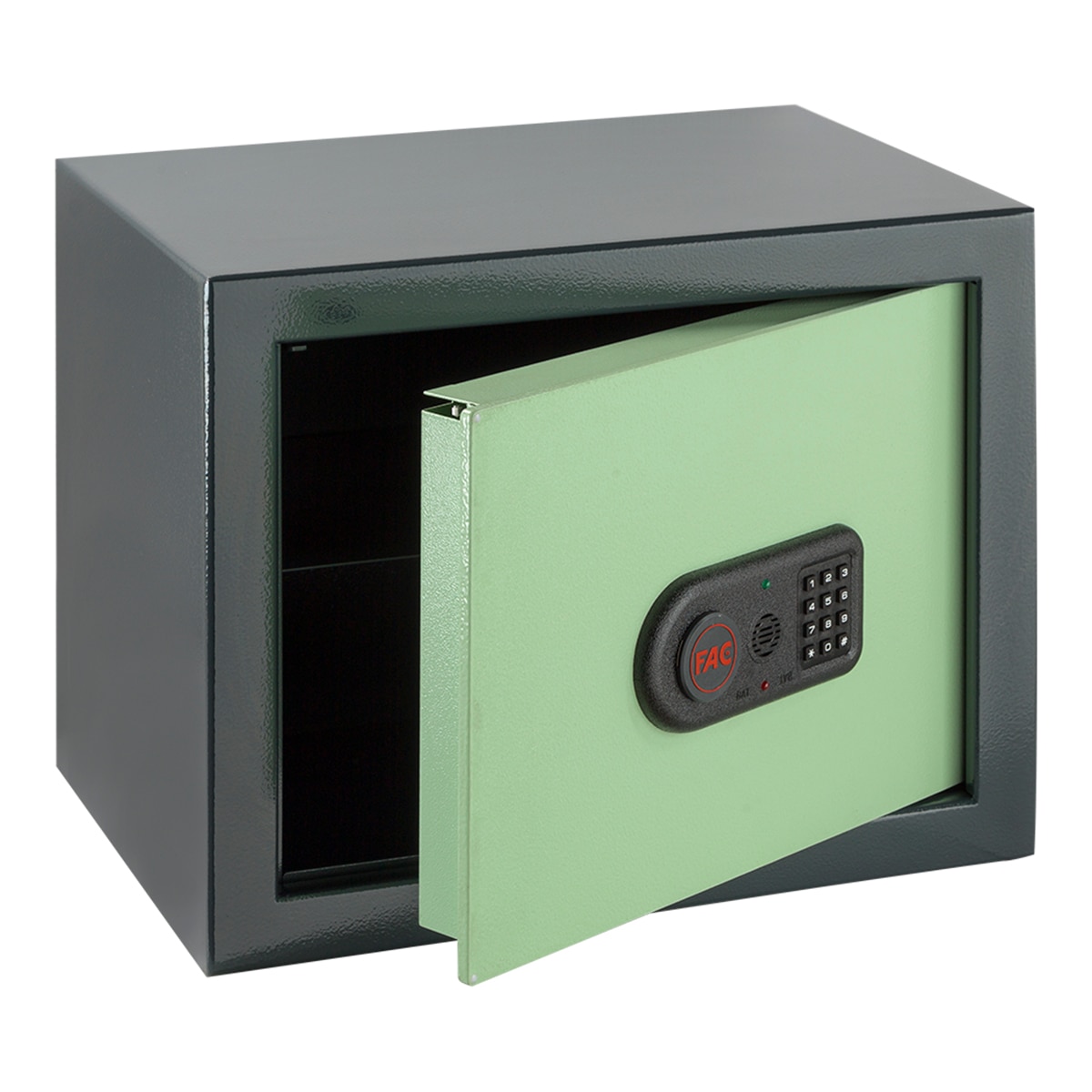 Caja Fuerte de Sobreponer Evolución 103 IES con Sistema Integral Gris oscuro / Verde-2