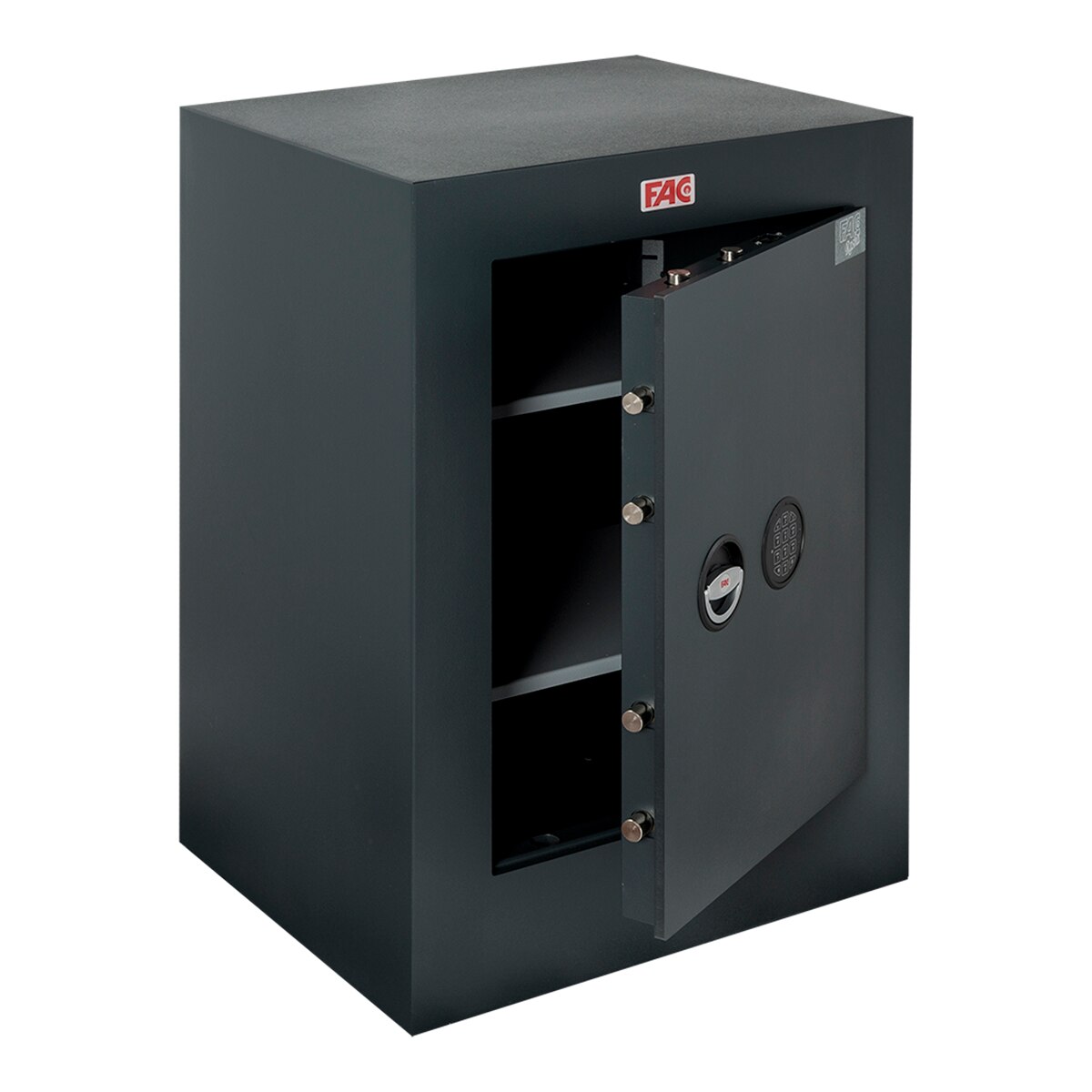 Caja Fuerte de Sobreponer 107 ES Rasha Gris Antracita-2