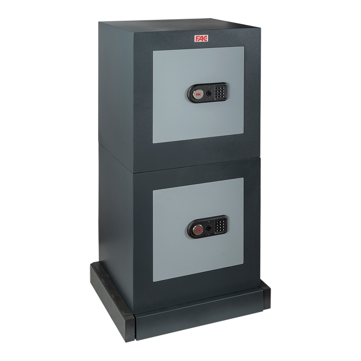Caja Fuerte de Sobreponer 411 V/2 Gris oscuro / Gris claro-1