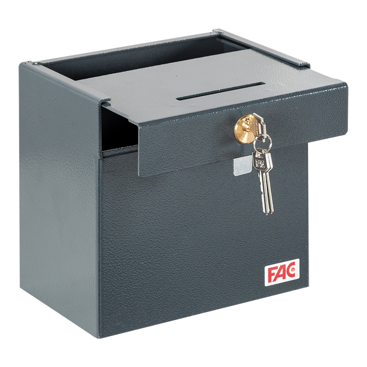 Caja Fuerte 6570/C para Camión / Turismo con Buzón Gris Antracita-2