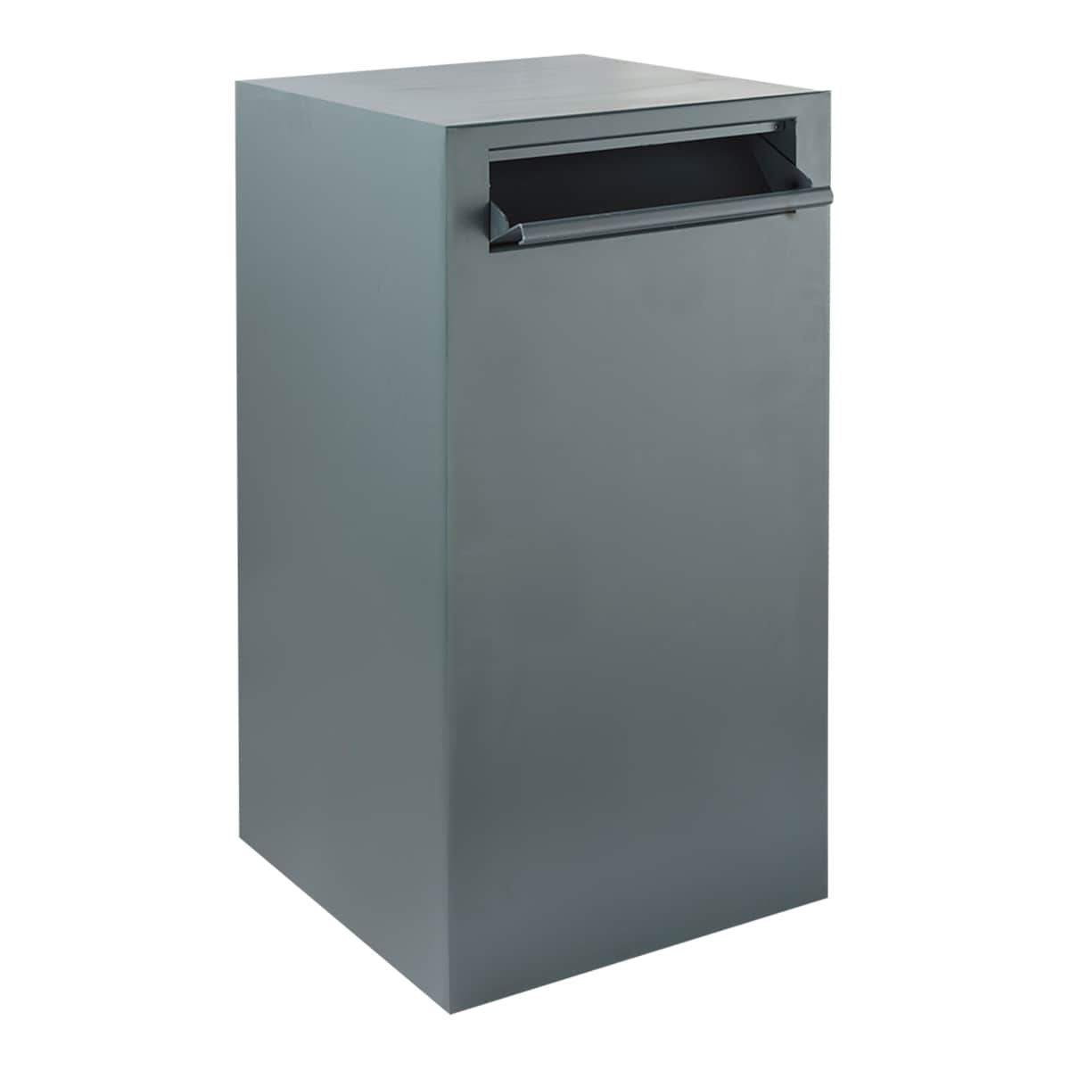 Cofre de Sobrepor 125 BBT Profissional Rasha com Ranhura Traseira Cinzento Antracite-3