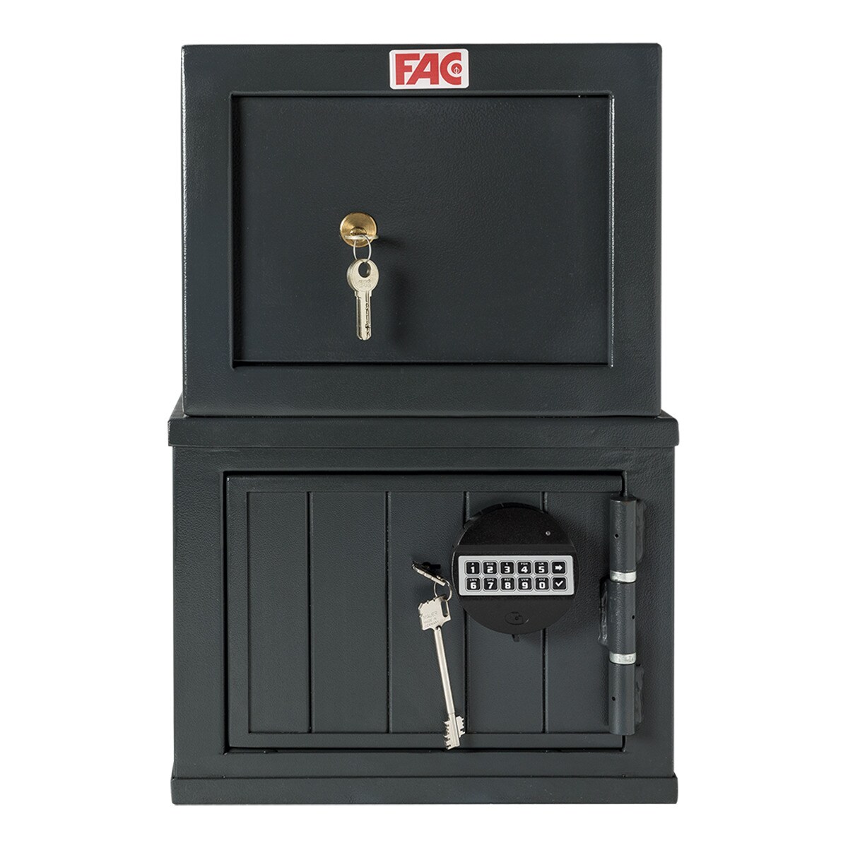 Caja Fuerte Doble Mixta Receptora MR-M Gris Antracita-3