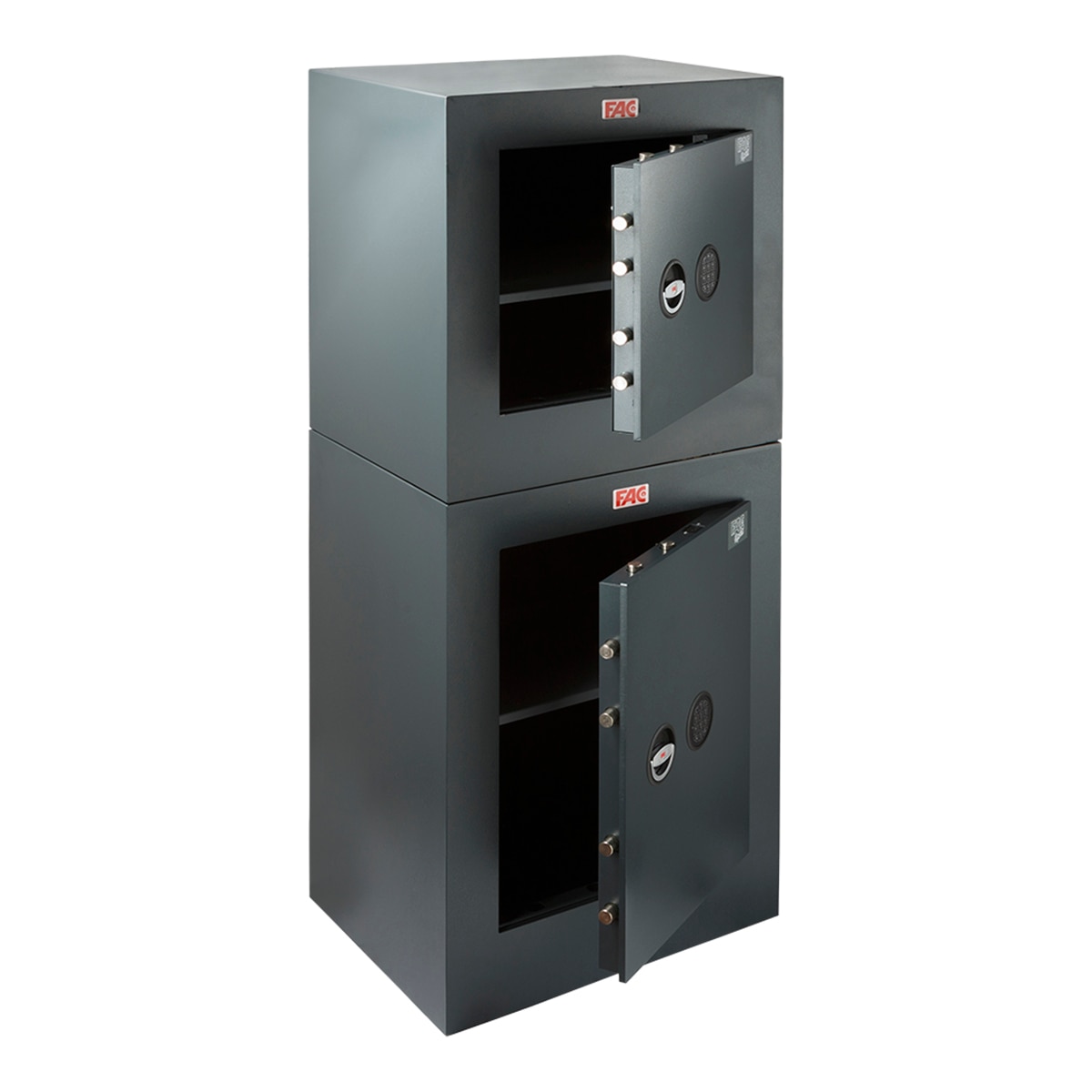 Caja Fuerte de Sobreponer 167-ES Rasha Gris Antracita-2