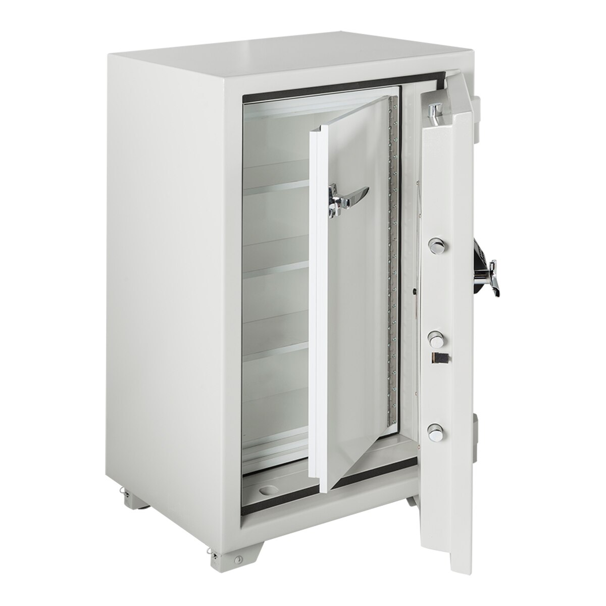 Caja Fuerte de Sobreponer Ignífuga FRA-123D Blanco roto-2