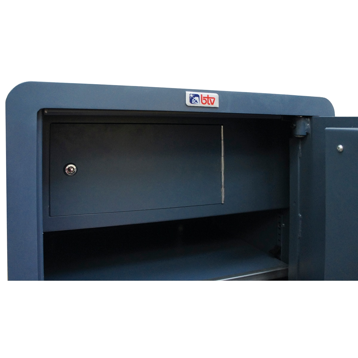 Caja Fuerte de Sobreponer Nova 100 Azul-2