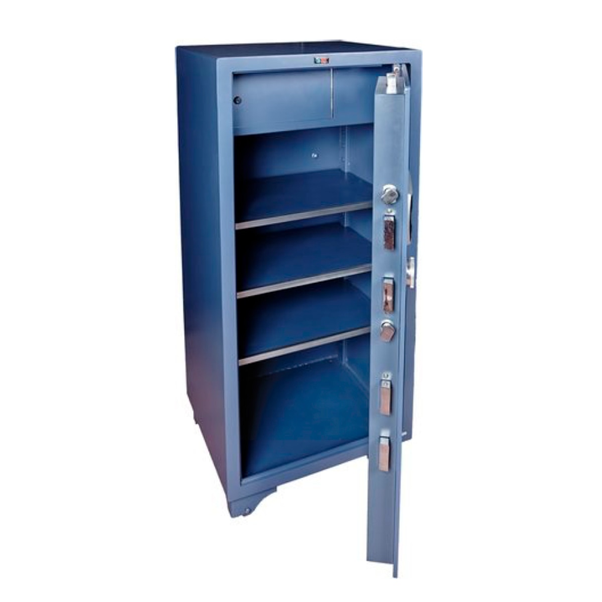 Caja Fuerte de Sobreponer Nova 100 Azul-4