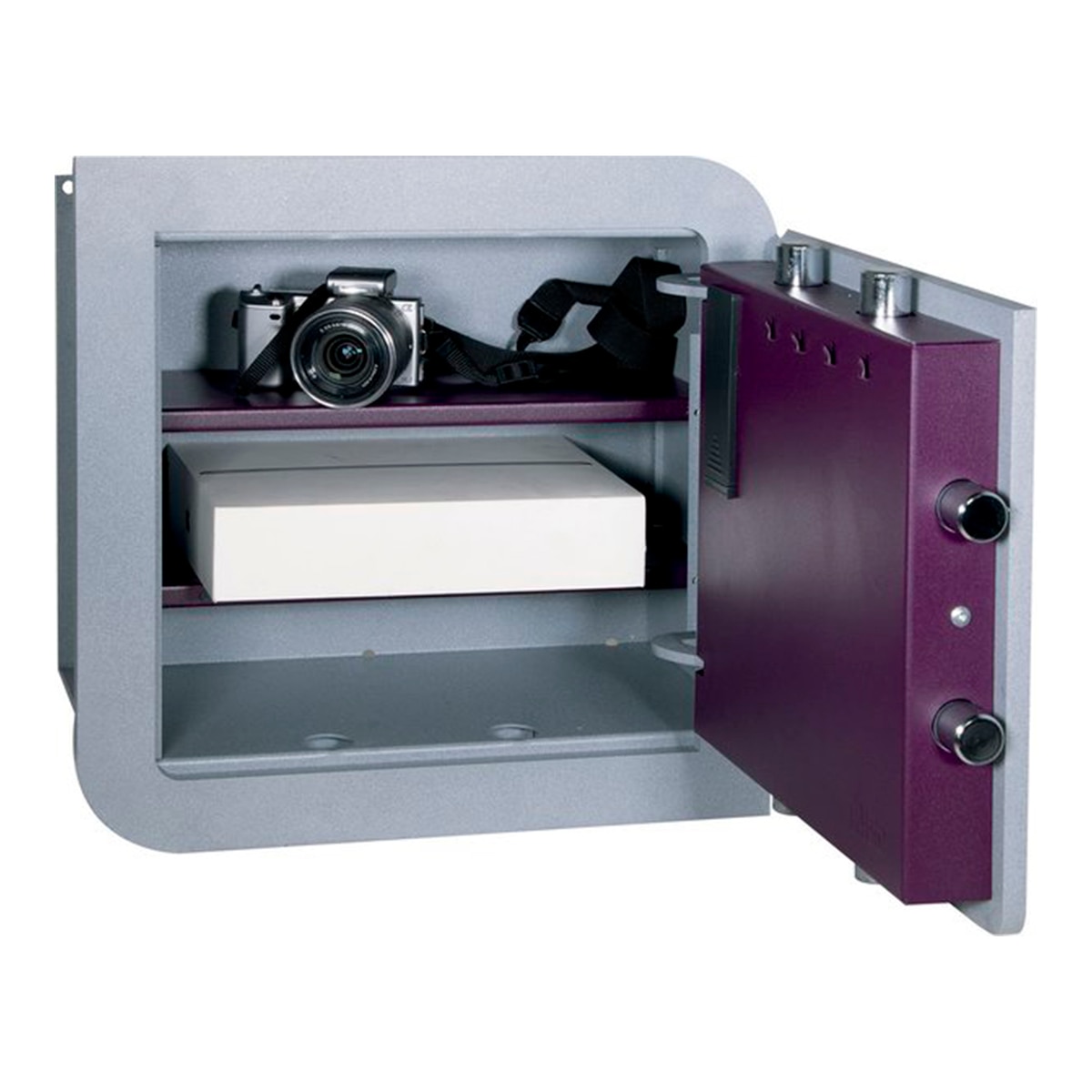 Caja Fuerte de Empotrar Cuarzo WE-40-30 Gris-2