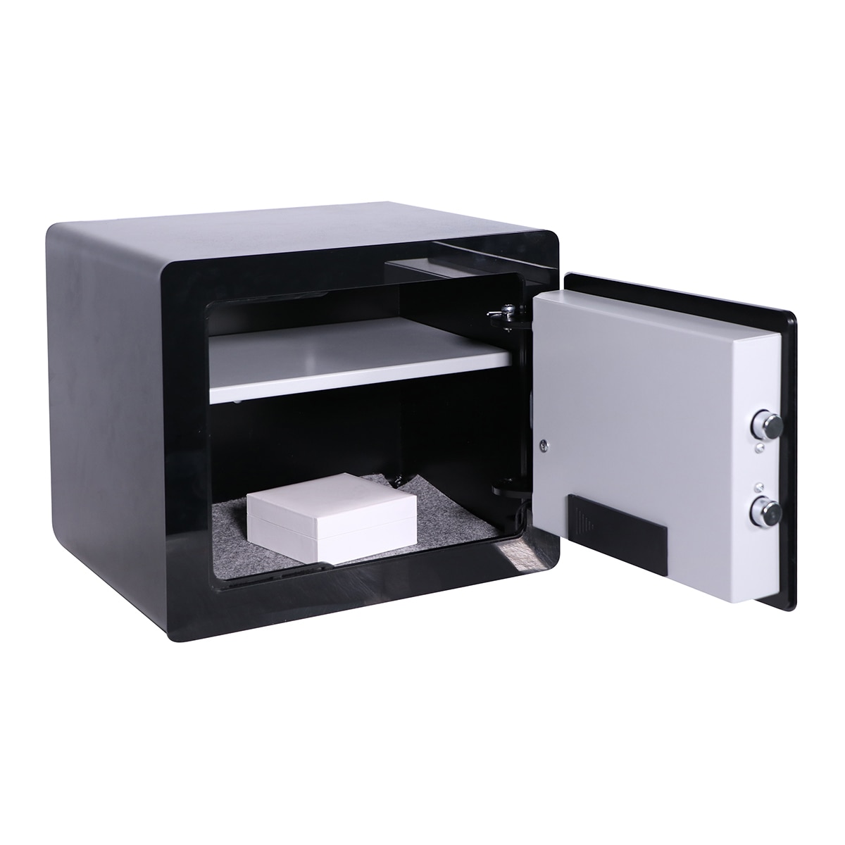 Caja Fuerte de Sobreponer Conexión Wi-Fi Gamma Negro-2