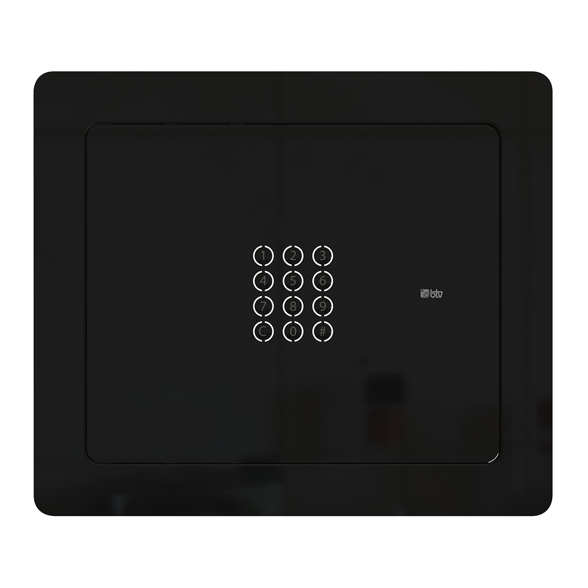 Caja Fuerte de Sobreponer Conexión Wi-Fi Gamma Negro-4